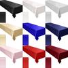 Decor Home Table Cloth Dining Table For Banquet Satin Tablecloth 1 PCS