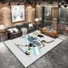Messi Custom Name Carpet Rug For Living Room Bedroom Home Sofa Decoration Kids Play Nonslip Floor Mat
