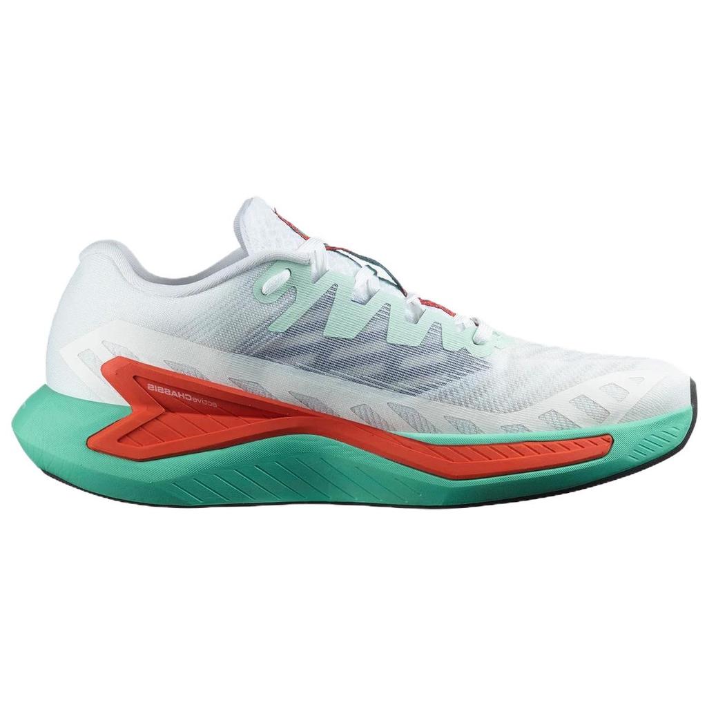 SALOMON Drx Bliss 2 Sapatos de Corrida Casuais Confortáveis Antiderrapantes Duráveis de Cano Baixo Tênis Masculino Branco Cinza Vermelho L47565300
