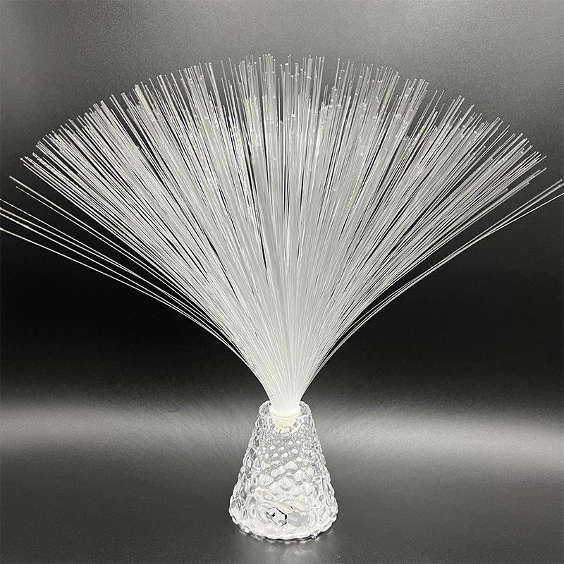 Colorful Luminous Base Fiber Optic Light Gypsy Indoor Atmosphere Light