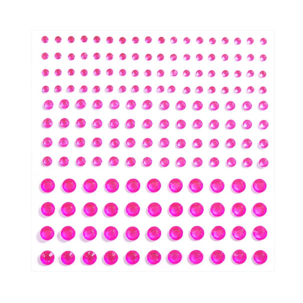 Color Acrylic Rhinestones Sticker for Eyes DIY Party Face Forehead Eyse Makeup Crystal Self-adhesive Tattoo Sticker Nail Sticker