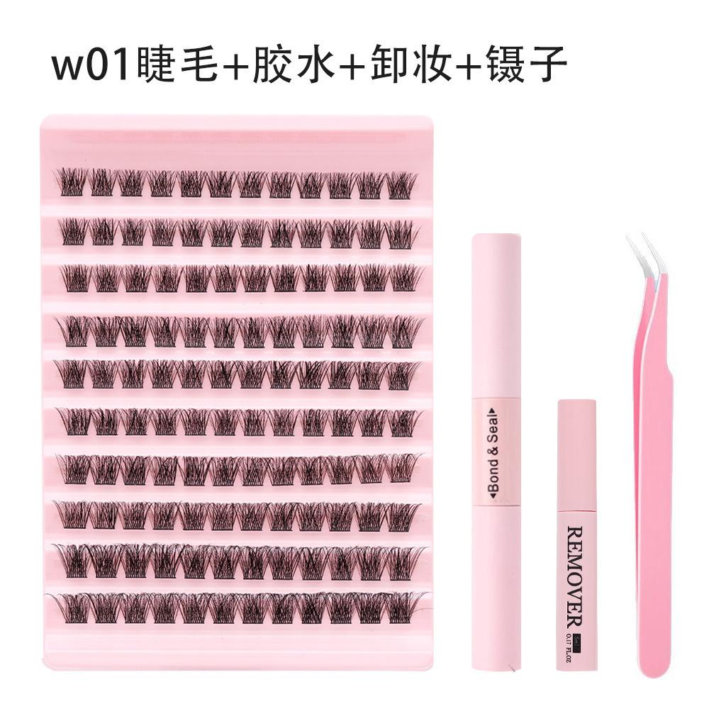 Diy Natural Curl Grafting Thick False Eyelashes Extension
