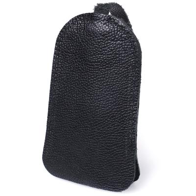 Ευρύχωρη κλειδοθήκη SHVIGEL Key Wallet 15313 από γνήσιο δέρμα Μαύρο