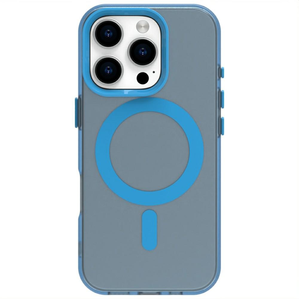 Candy Series For iPhone 16 Pro Case Compatible with MagSafe PC+TPU+PET Anti-Drop Phone Cover