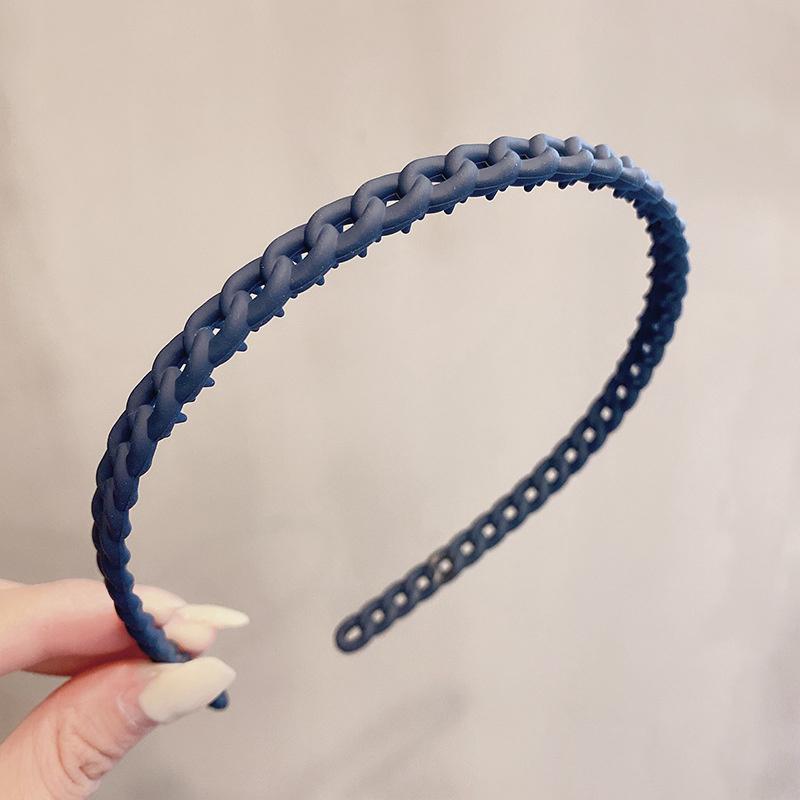 Korea Mode Lange Zahn Haarbänder Für Frauen Nicht Slip Haar Kämme Einfarbig Geometrische Lünette Femme Haar Zubehör Mädchen
