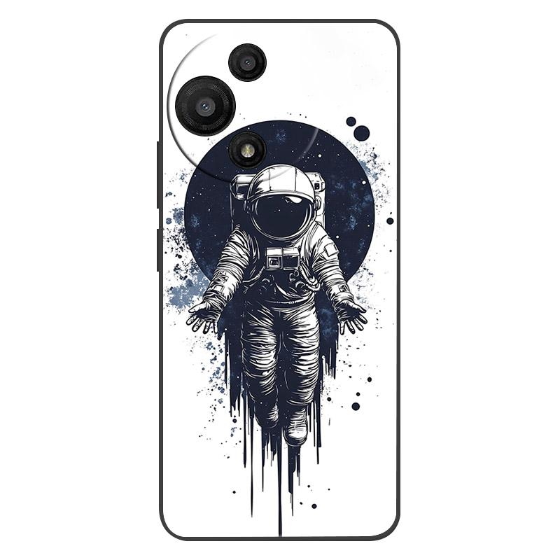 Per Custodia TCL 60 SE NXTpaper 5G T521K Marmo Morbido Opaco Cover Posteriore in Silicone Per TCL 60SE NXTpaper 5G Guscio Telefono Copertura Completa