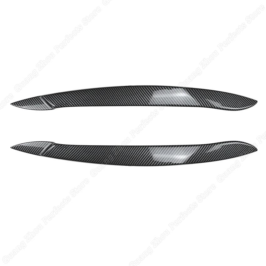 Autocollant Sourcil Paupière de Phare de Voiture pour BMW X5 E70 30d 48i 30i 35d 40d 30d 50i 35i M50d 2006-2013 Cache Lampe Garniture Kits Carrosserie