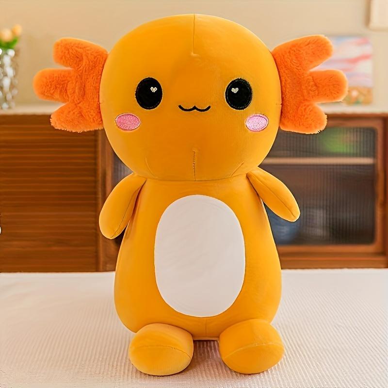 1 Stuk Cartoon Axolotl Pluche Axolotl Pluche Realistisch Ambystoma Griezelige Amfibieën Pluche Speelgoed Huisdecoratie Verjaardagspartijthe Best 40cm oranje