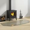 VidaXL Glass Plate for Hexagonal Fireplace 120x50 Cm 324143