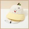 Children's brim baseball cap, funny trendy peaked cap, men's and women's baby thin kids hat, quick-drying kids travel baby