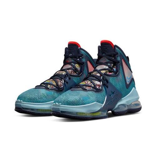 Nike LeBron 19 EP Fast Food - Dutch Blue DC9340-400 EU 42.5 синий/лаймовый
