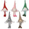 LED-Lit Knitted Forest Elf Christmas Tree Ornament