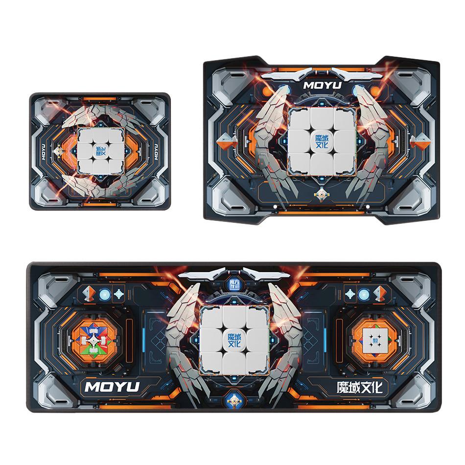 Cyberpunk Style Rubik Cube Slip Silicone Pad For Speed Stacking And Competition