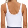 Women's Sports Bra Vest Without Steel Ring, Chest Cushion, Wide Shoulder Strap, Running Top