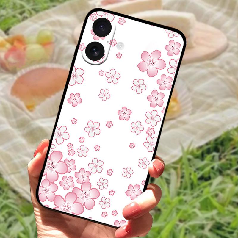 For Apple iPhone 16 Plus Cover iPhone16 Full Protective Silicone Phone Coque For iPhone 16 Pro Max Soft TPU Shockproof  Fundas
