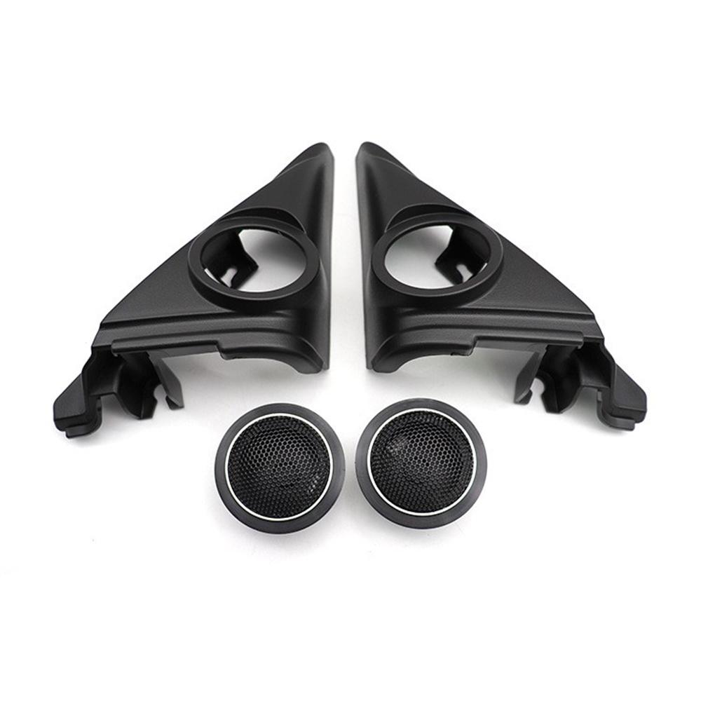 2Pcs Car Front Door Trumpet Tweeter Speaker Cover For Honda Accord 2018-2021