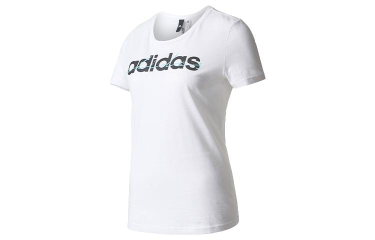 

Adidas T Shirts Women s White Crew Neck Moderate Other BP8374 M