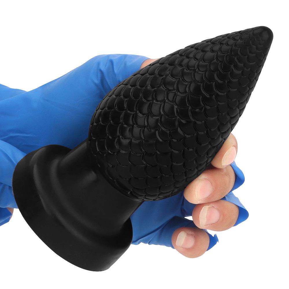 Liquid Silicone Dragon Anal Plug Large Dildo Butt Expander Fisting Toy for Men and Women