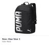 Puma Fabric Backpack Regular Unisex Black 074714-01