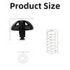 Spring Loaded Stopper Kit for Coffee Makers Fits Most 4 To 12 Cup Drip Models User Friendly Installation Material