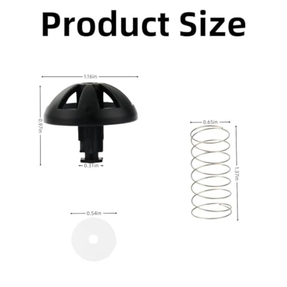 

Spring Loaded Stopper Kit for Coffee Makers Fits Most 4 to 12 Cup Drip Models User Friendly Installation Material China Mainland