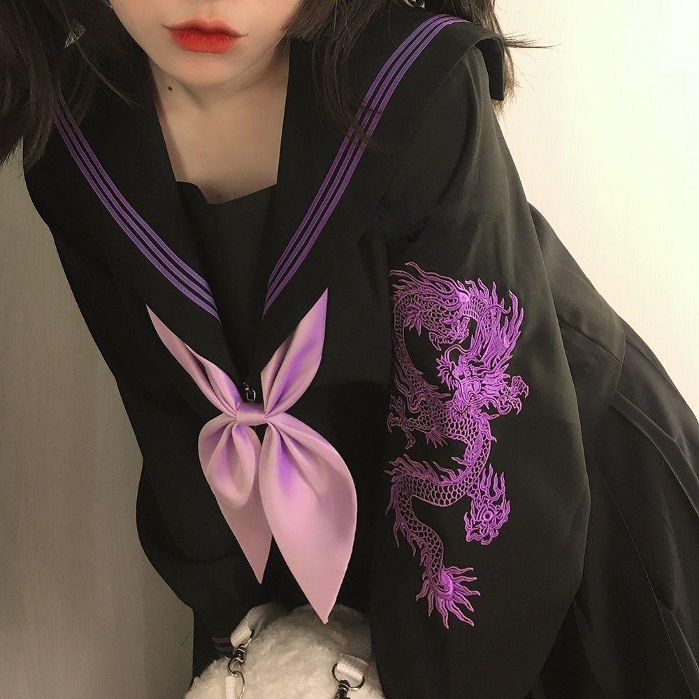 New Classic Shirt Accessory Uniform School Costume Neck Ties JK Bow Tie Ribbon Tie Satin Cravat