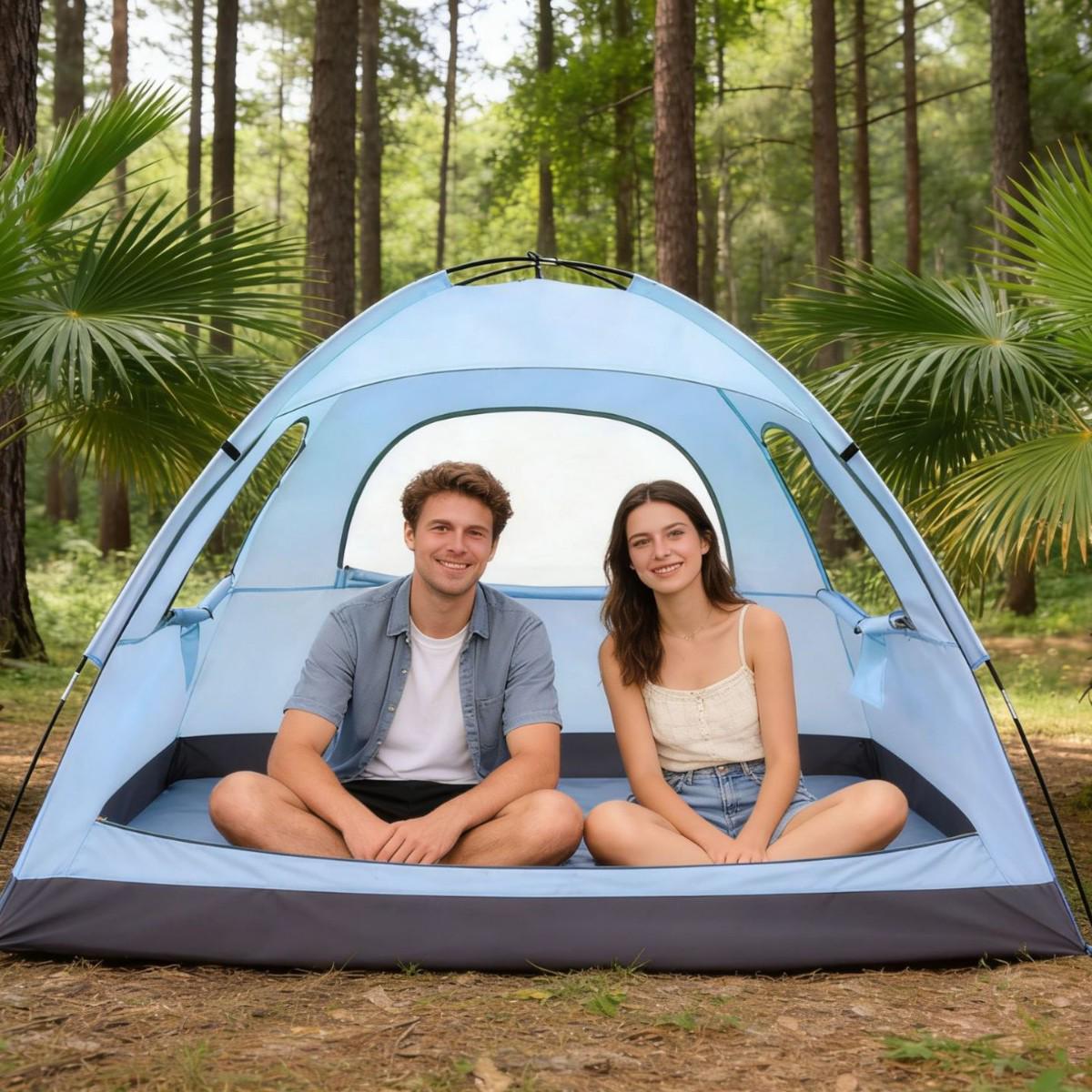 

Популярная водонепроницаемая портативная пляжная палатка: Дышащий навес-тент для кемпинга и вечеринок на открытом воздухе 210*140*115CM