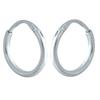 Silver Earrings Without Stones (1981726)