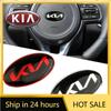 2026 Heißer Autoaufkleber Auto Lenkrad Emblem Logo Abdeckung Aufkleber für KIA Picanto K2 K3 K5 K7 K9 Mohave Stinger Forte Sorento Spo