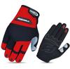 Ges Racing Long Cycling Gloves (red/black)