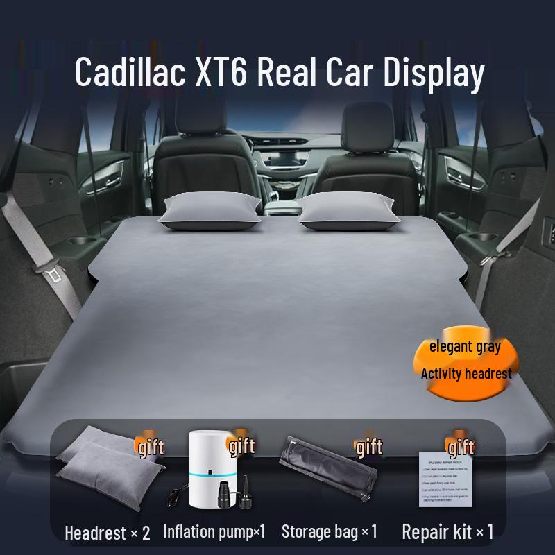Colchão de Ar para Banco Traseiro Cadillac XT6 - Cama de Carro Inflável