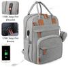 Diaper Bag Backpack Baby Essentials Travel Tote Multifunction Waterproof with Changing Station Pad Stroller Straps Big for Mommy