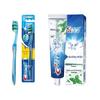 Crest Soft Bristle Toothbrush & 3D White Toothpaste Set