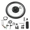 Kit de conversão de motor de cubo de bicicleta elétrica 36V 500W Roda 26 pol. com medidor(tração traseira)