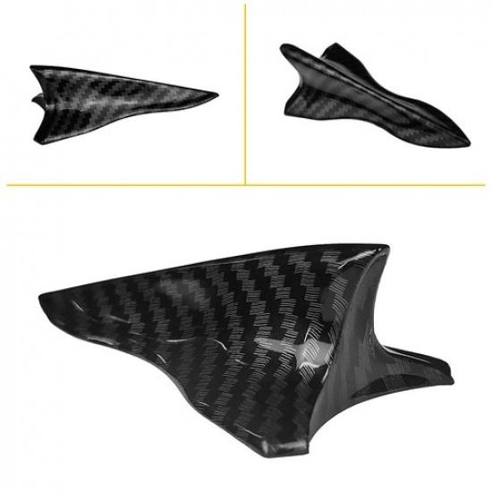 10X Shark Fin Diffuser Vortex Generator Car Wing Roof Spoiler Bumper Universal K