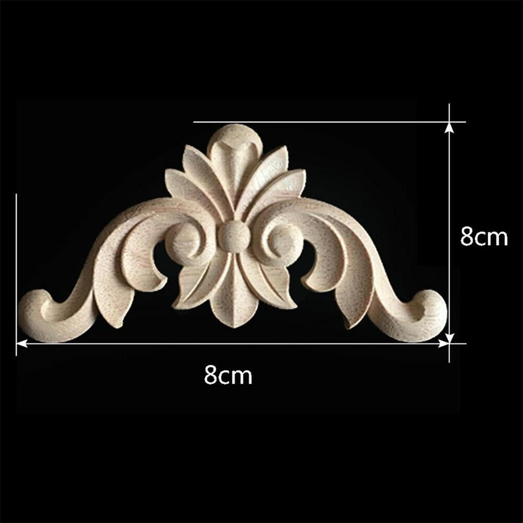Wooden Carving Applique for Cabinet And Furniture Embellishment