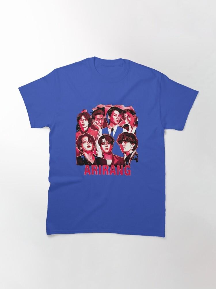 Vintage ARIRANG Classic TShirt Oversized TShirt Summer Mens Womens Luxury Fashion Street Wear Y2K Cotton Oversized Tshirt