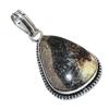 Septarian Stone Gemstone Handmade 925 Sterling Silver Jewelry Pendant 1.81" SU-6889