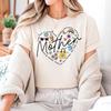 Mother Heart T-Shirt, Mom Life Tee, Floral Mama Outfit, Mother's Day Gift