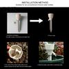 Watering Plant Spike Automatic Drip Adjustable Volume Easy Installation Round Edges Stake Non-slip Protect Plants Plastic Vacation Holiday for