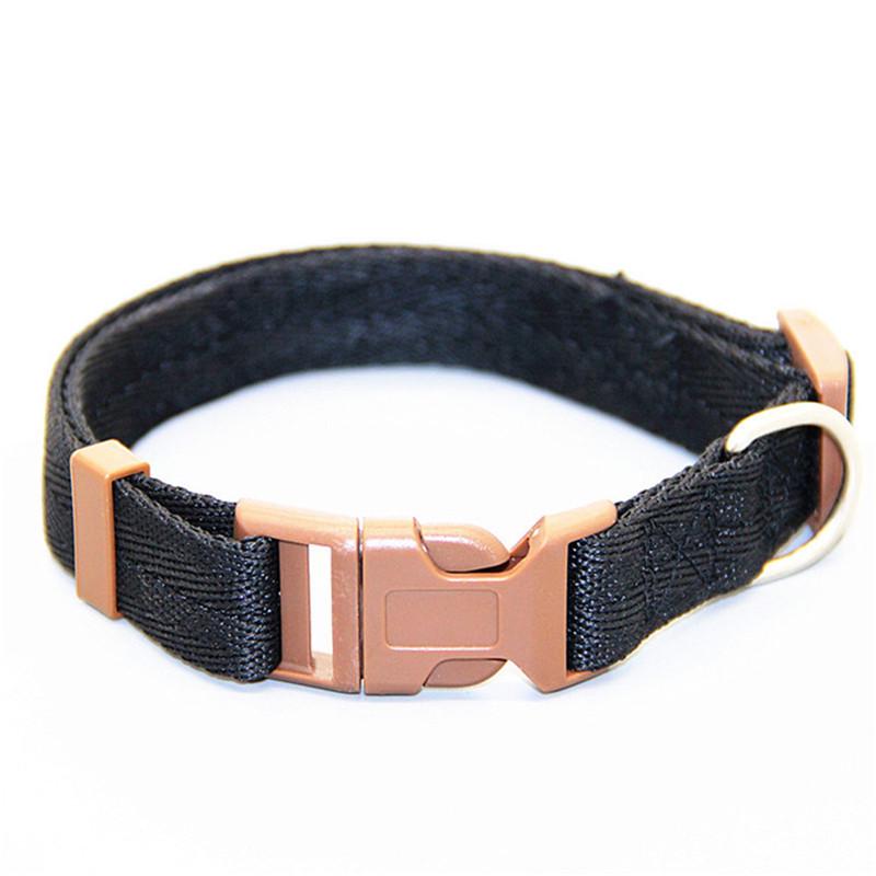 Multi-color Nylon Dog Collar: Anti-choke Options for Large and Small Dogs