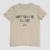 Non bullizzarmi Maglietta divertente. Maglietta regalo ironica e sarcastica, Umorismo meme furioso, Maglietta unisex e da donna.