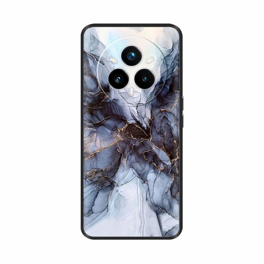 Für Realme 14 Pro Plus Hülle Rückseite Girly Mode Herz Blume Malerei Weiche TPU Hülle Fundas Für Oppo Realme 14 Pro+ Hüllen