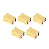 5Pcs Wire Quick Connector 3 In 6 Out OJ636 Yellow Male Female Plugin  for Light