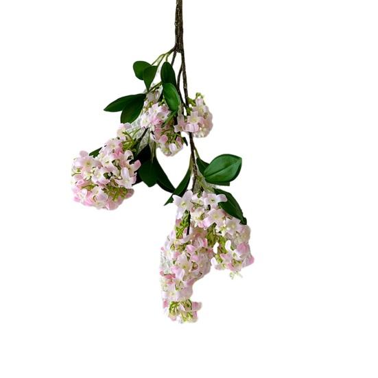 

Artificial Flowers Lilac Bouquet for Home Office Decoration Realistic 3D Modeling Adjustable Stems Reusable Floral Arrangement Props