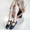 Lace Ruffle Lace Ruffle Long Socks Sheer Knee High Socks JK Lolita High Tube Socks  Sweet Girls