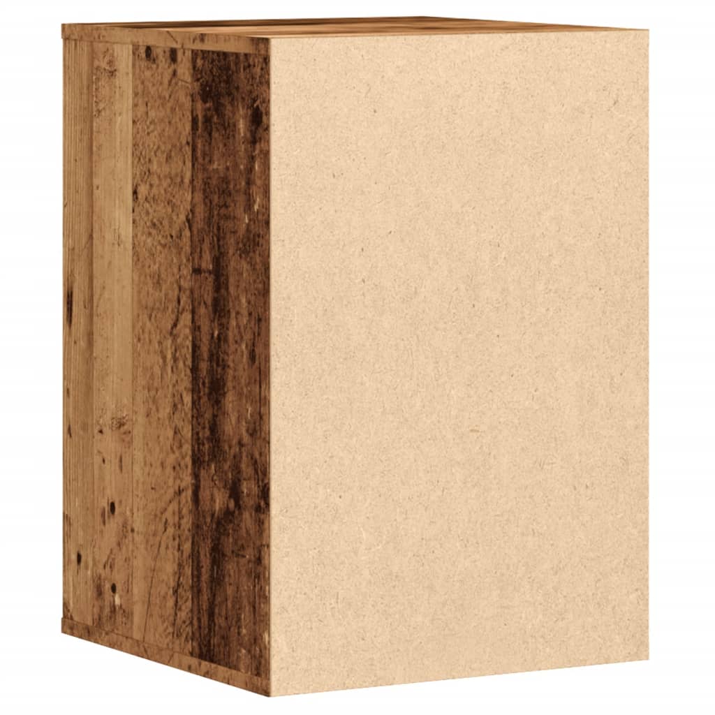 Chest of Drawers Vintage Wood Look 40 X 41 X 58 Cm Engineered Wood