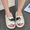 Women's slippers cartoon fashion couple sandals EVA 36-45