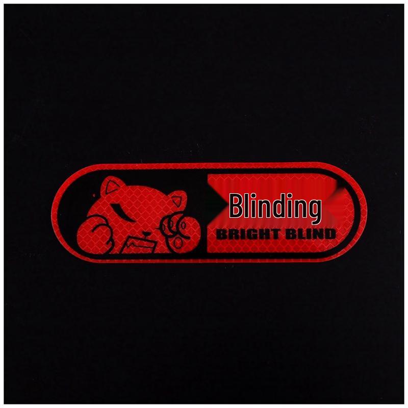 DAXTE Reflective Car Sticker