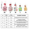 Parrot Diaper with Bowtie Cute Colorful Fruit Floral Cockatiel Pigeons Small Medium Large Pet Birds Flight Suit Clothes Washable